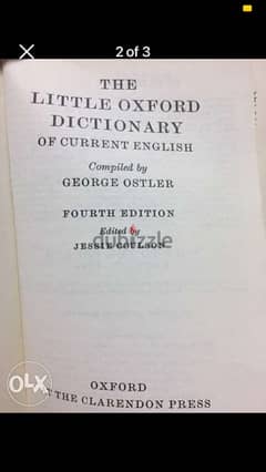 the little Oxford dictionary one piece only