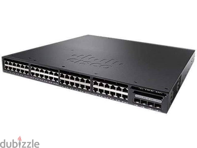 Cisco switch 3650 48POE سويتش سيسكو 4