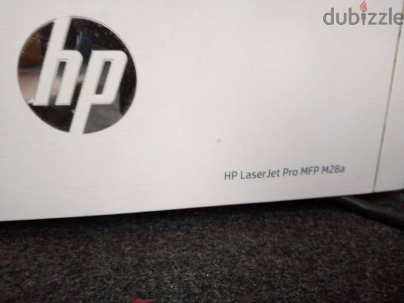 HP LaserJet Pro MFP M28aماكينة طباعه مكتب 1