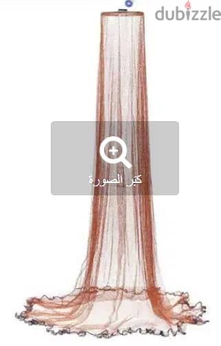 طراحة صيد سمك تفرد دائرة قطر 3.6 متر/ شبكة صيد اسماك / شبكه 3