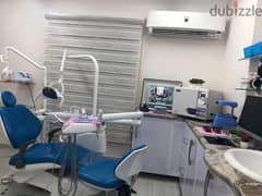 عيادة اسنان في مركز طبي للإيجار فى شارع الجمهورية (البحر) المنصورة 0