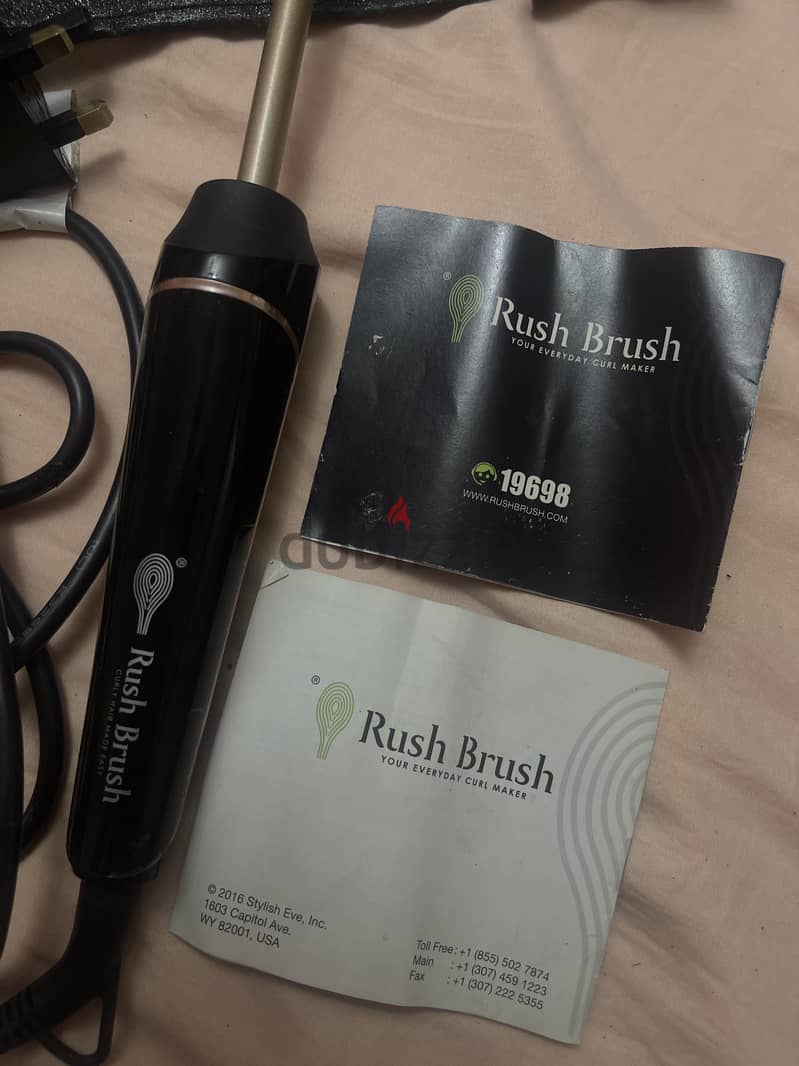 Rush brush hair curler 1