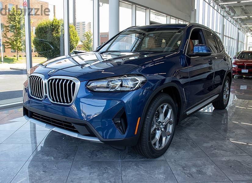 BMW X3 2024 new Face Lift fuly loaded for sale - Tanzanite Blue 0