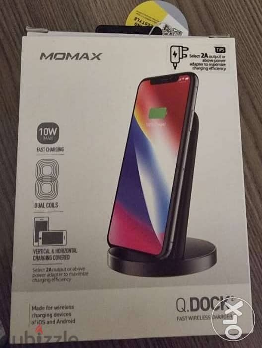 MOMAX DOCK2 Fast Wireless Charger 1