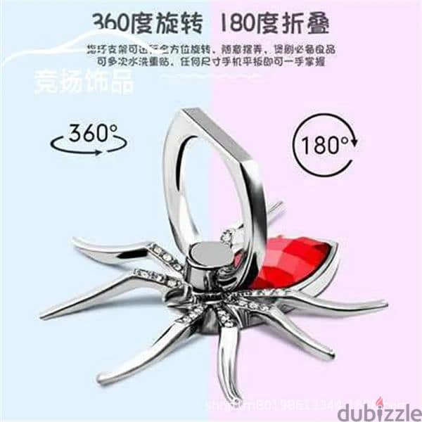 spider،butterfly Ring holder        رينج شكل عنكبوت وفراشة 4