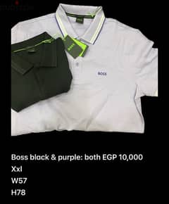 hugo boss polo shirts size XXL