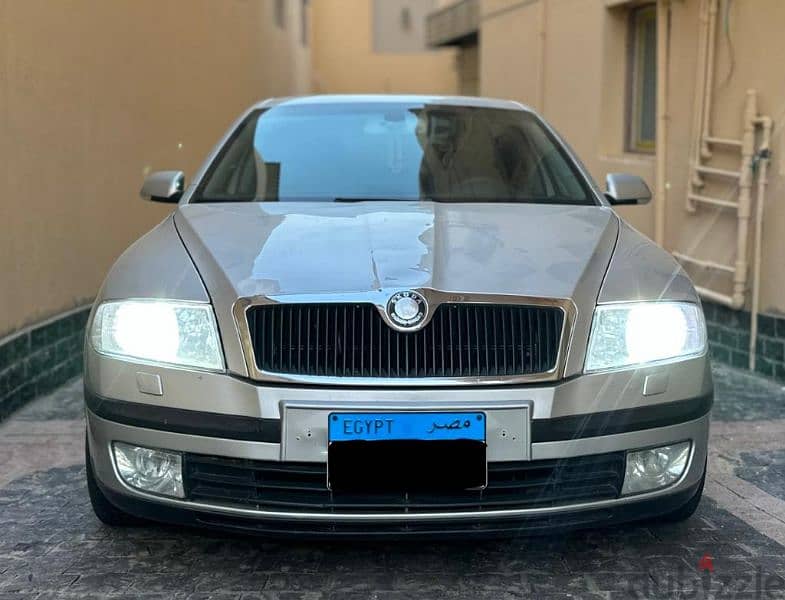 Skoda Octavia A5 2007(Tsi 2.0)سكودا اوكتافيا حالة ممتازة فابريكة سيستم 0