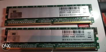 رامات DDR2 حجم ١ جيجا
