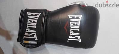 Everlast 12oz leather boxing gloves Powerlock limited edition ملاكمه.