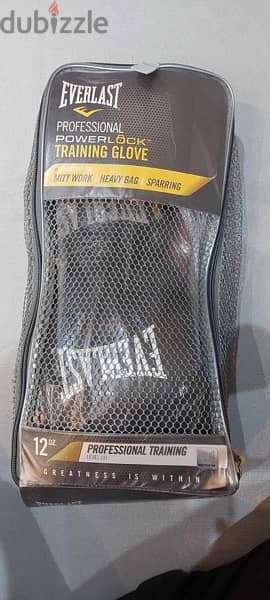 Everlast 12oz leather boxing gloves Powerlock limited edition ملاكمه. 3