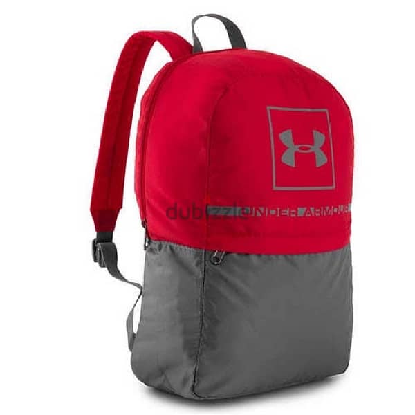 UNDER ARMOUR BACKPACKS UNISEX REDXGRAY NEW WITH TAGS 1