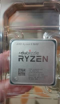 Ryzen 5 5600-Tray 3.5 Ghz 6-Core 12-Thread-جديد