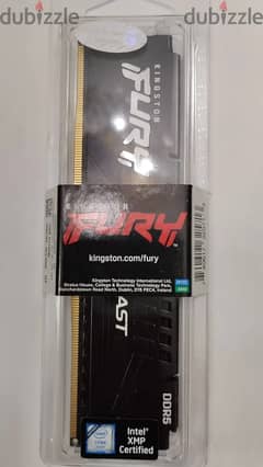 رامة Kingston FURY Beast DDR5 Memory 5600MT/s 16gb 0