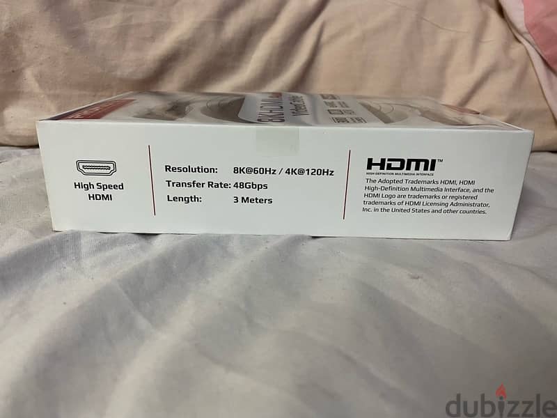 Promate [6 cables] 3m HDMI 2.1 _ [4k - 120 Hz] [8k - 60 Hz] _ ٦ كابل 1