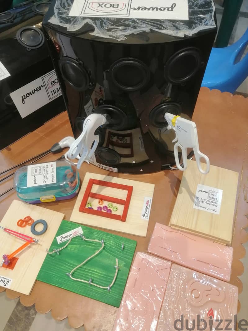 Box trainer laparoscopy simulator - pelvi trainer - بوكس ترينر 4