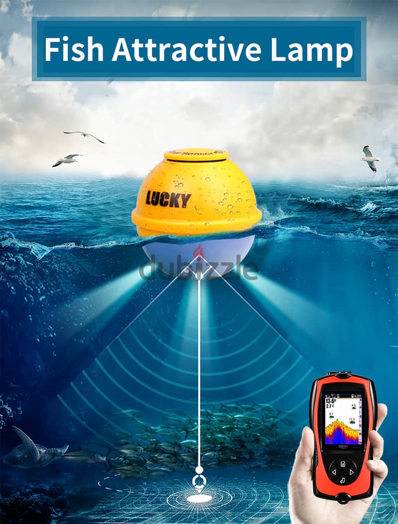 LUCKY Wireless Fish Finder Sonar 5