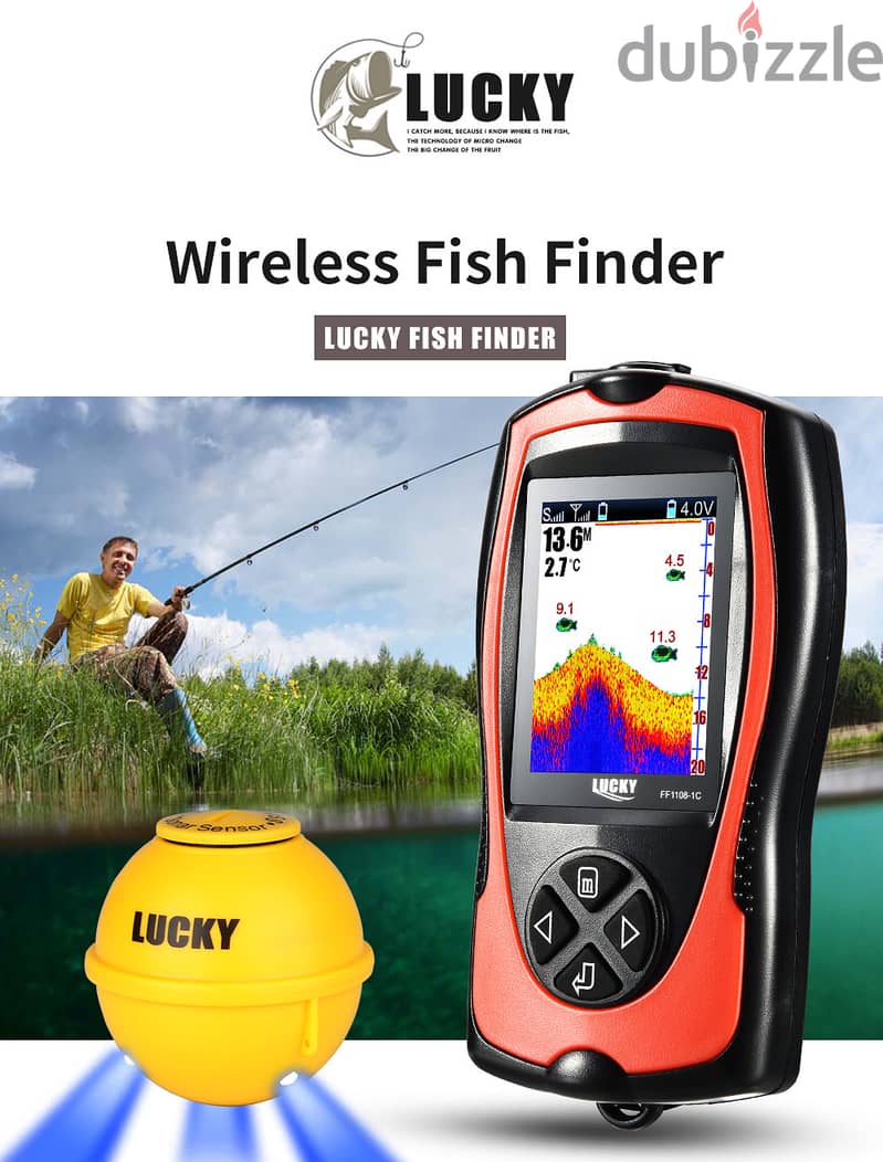 LUCKY Wireless Fish Finder Sonar 7