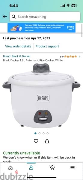 black & decker Rice cooker brand new 2