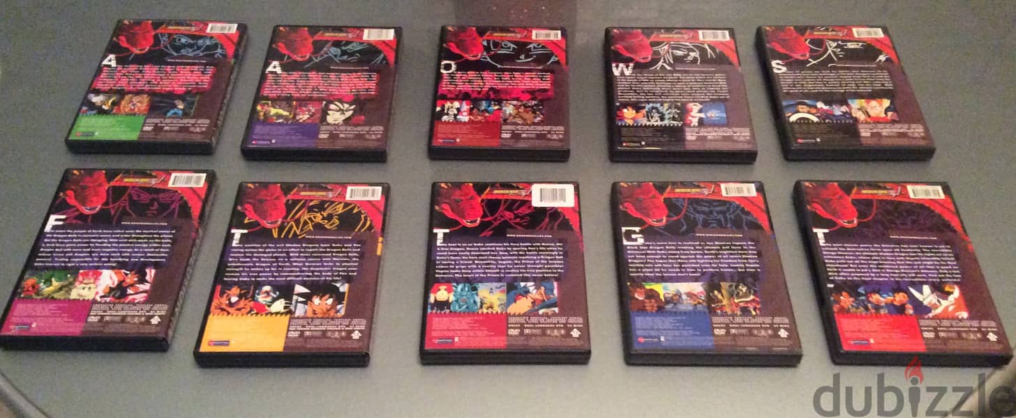 Dragon Ball GT Anime DVDs 1