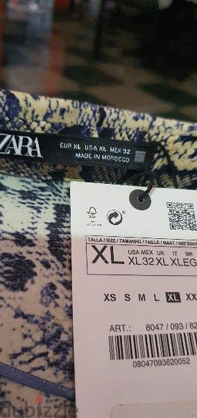 ZARA ANIMAL PRINT SHIRT DRESS 7