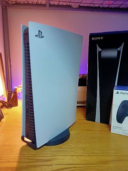 Ps5 digital + black controller 3