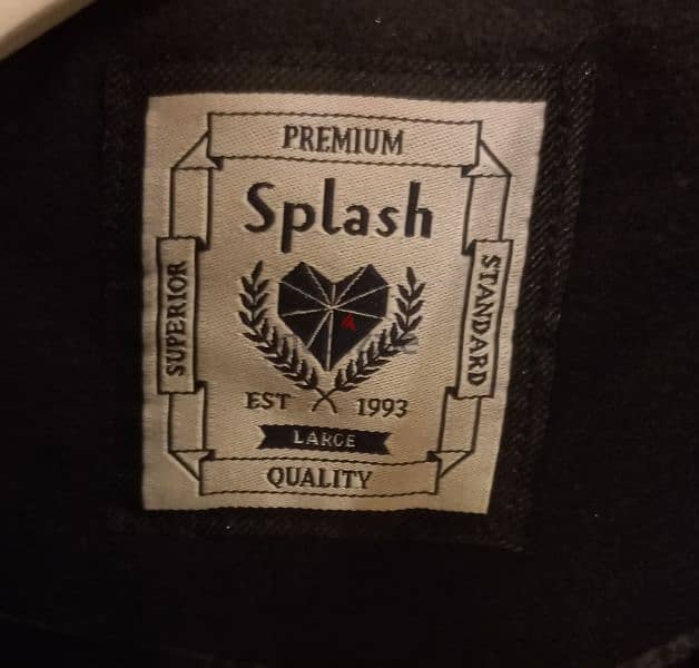 Splash black jacket 1