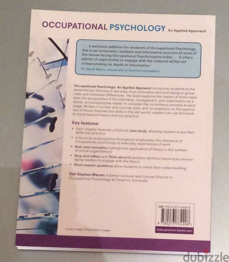 Occupational Psychology: An Applied Approach TextBook 1