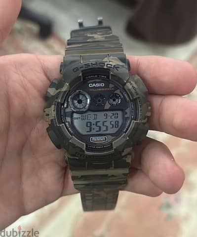 ORIGINAL G-shock gd-120 army design