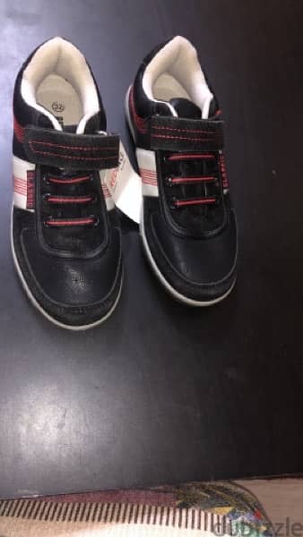 black shoes