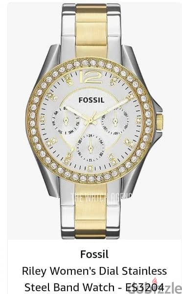 Fossil Watch  ساعه فوسيل بحاله ممتازه