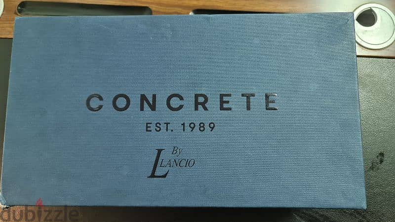concrete made in Italy shoes حذاء رجالى 1