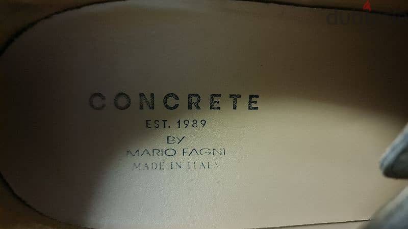 concrete made in Italy shoes حذاء رجالى 3