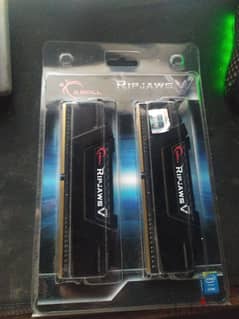 رام   G. SKILL RIPJAWS V DDR4 / 3200HZ / 8Gx2 0