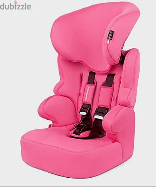 مقعد سيارة مازركير من 9 أشهر ل 12 سنه Mothercare Car Seat, Pink 2