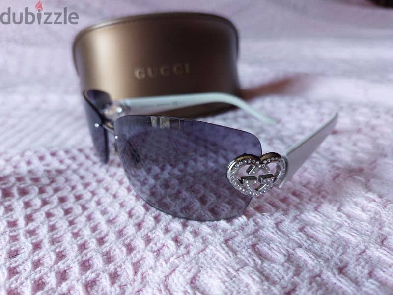 Gucci Sunglasses White 2