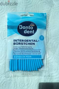 Dontodent Interdental Brushes 0.6 mm (ISO 3) 32 pcs 0