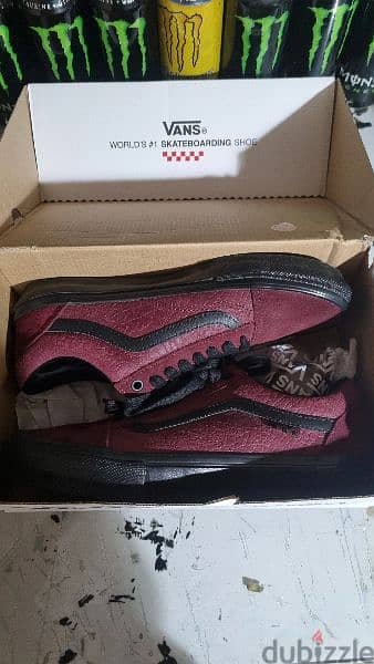 New Maroon Vans Shoes size 41