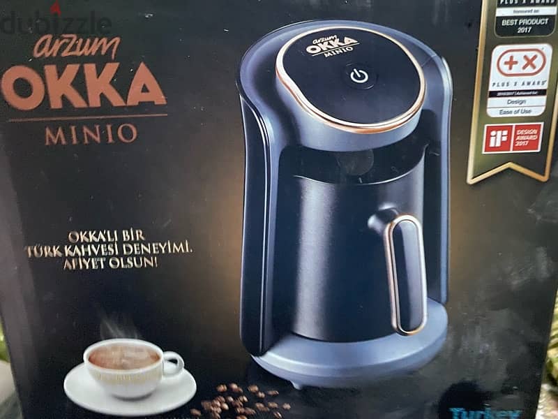 Okka minio coffe machine ماكينة قهوة اوكا 1