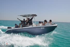 speedboat fiber 6.5 m 140 hp model 2023