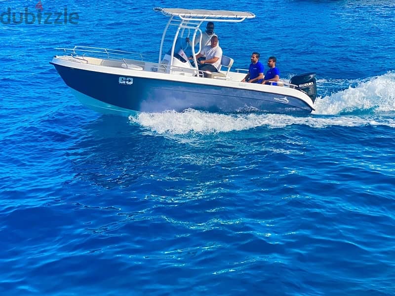 speedboat fiber 6.5 m 140 hp model 2023 6