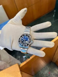 Authentic new Rolex sea-dweller deep sea blue