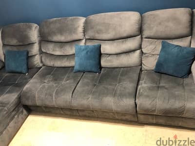 used L shape sofa/كنبة/ركنة