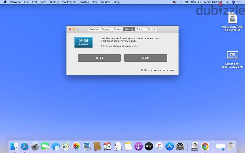 Mac Pro i7 ram 16 hard 1 tera ssd بالكرتونة 1