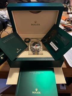 new Rolex gold steel 41 mm with diamond 2023 0
