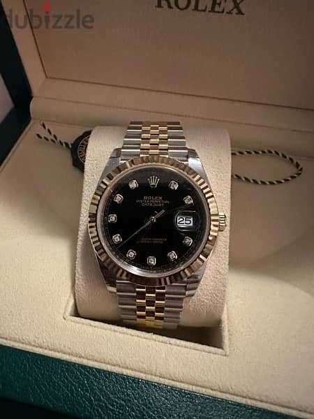 new Rolex gold steel 41 mm with diamond 2023 8