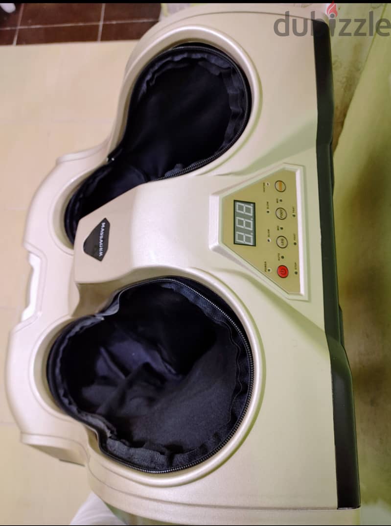 جهاز مساج للرجل و السمانه massage foot equipment 1