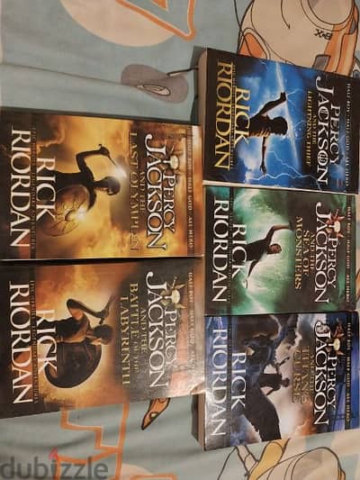 مجموعة كتب Percy jackson