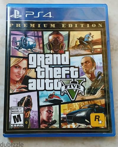 ps4. . . . . ( GTA premium  edition ) لعبة