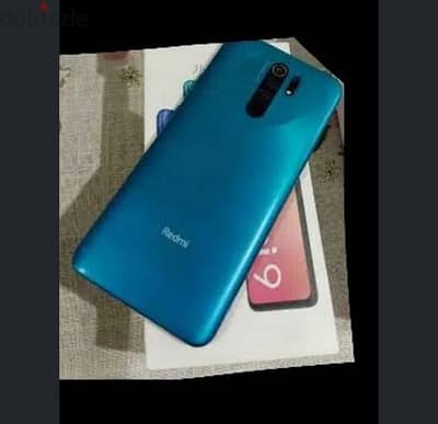 موبايل Redmi 9 كالجديد معاه العلبة وكل مشتملاته