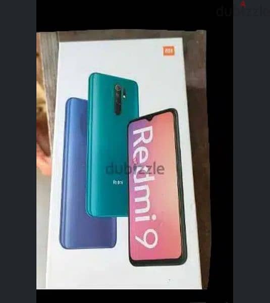 موبايل Redmi 9 كالجديد معاه العلبة وكل مشتملاته 1